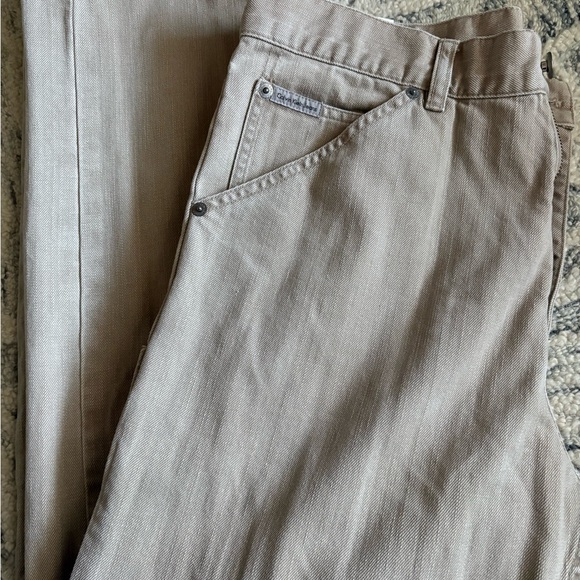 Calvin Klein Men's Beige Chinos - Picture 2 of 4